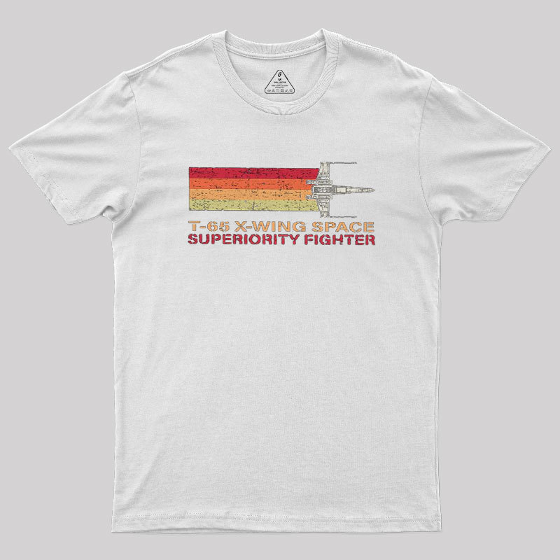 Starfighter Stripes Geek T-Shirt