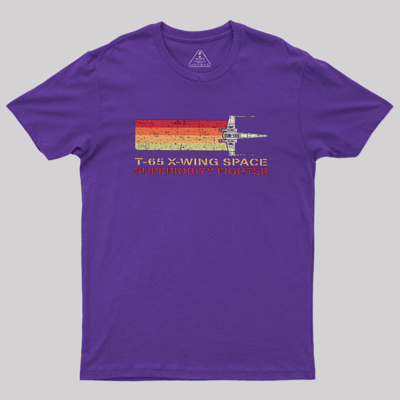 Starfighter Stripes Geek T-Shirt