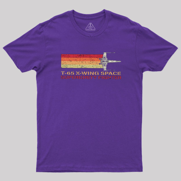 Starfighter Stripes Geek T-Shirt