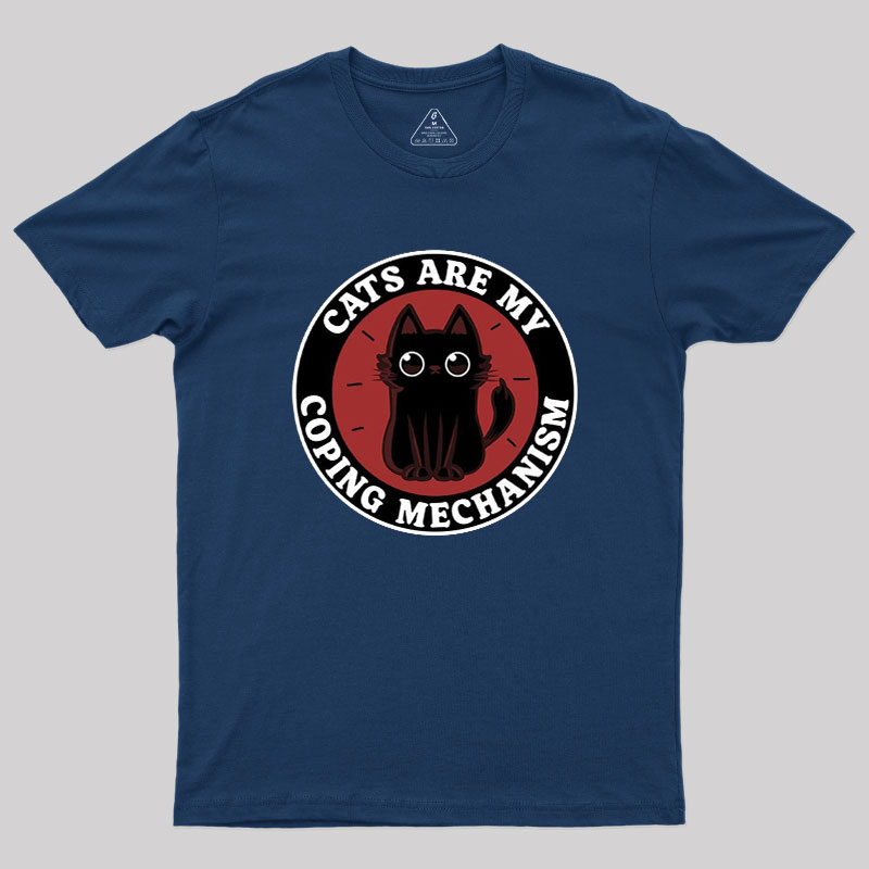 Coping Mechanism Geek T-Shirt