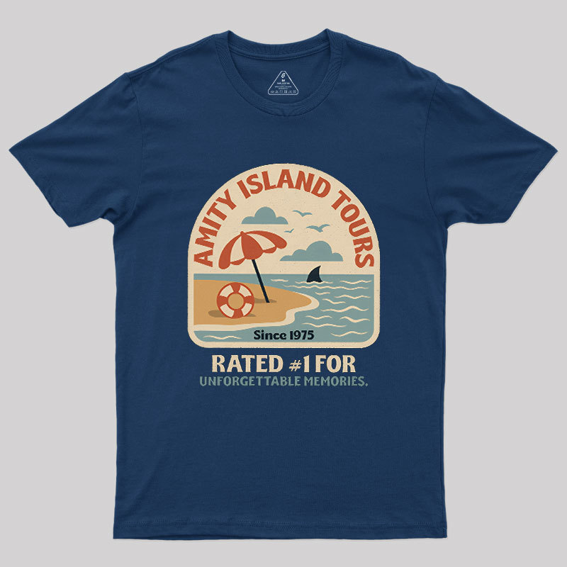 Amity Island Tours Geek T-Shirt