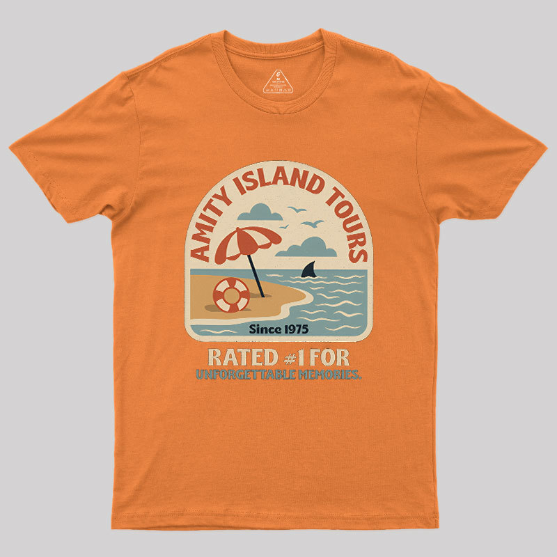 Amity Island Tours Geek T-Shirt