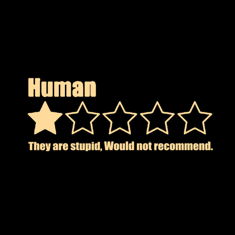 Human One Star Geek T-Shirt