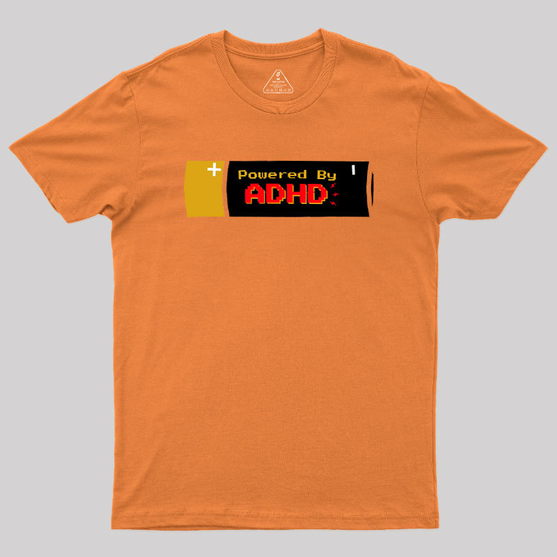 ADHD Battery Geek T-Shirt
