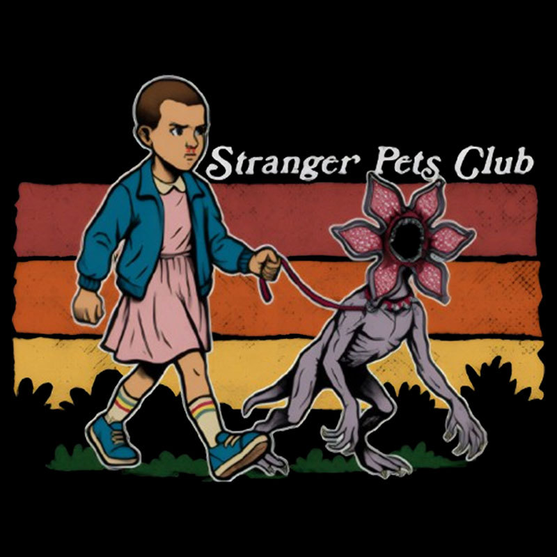 Stranger Pets Club Geek T-Shirt