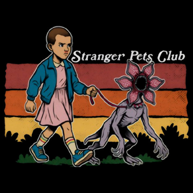 Stranger Pets Club Geek T-Shirt