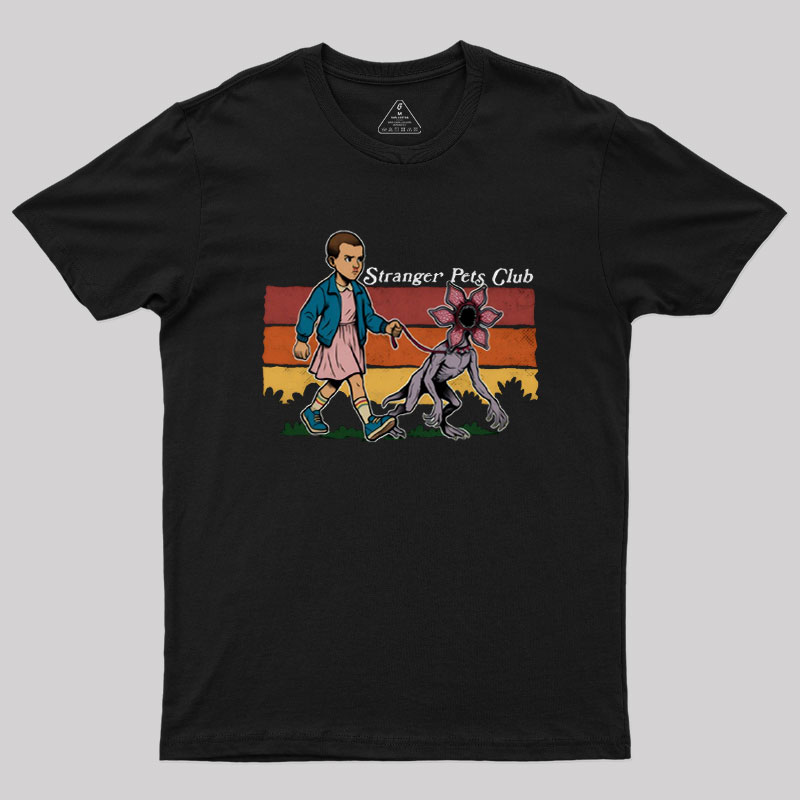 Stranger Pets Club Geek T-Shirt
