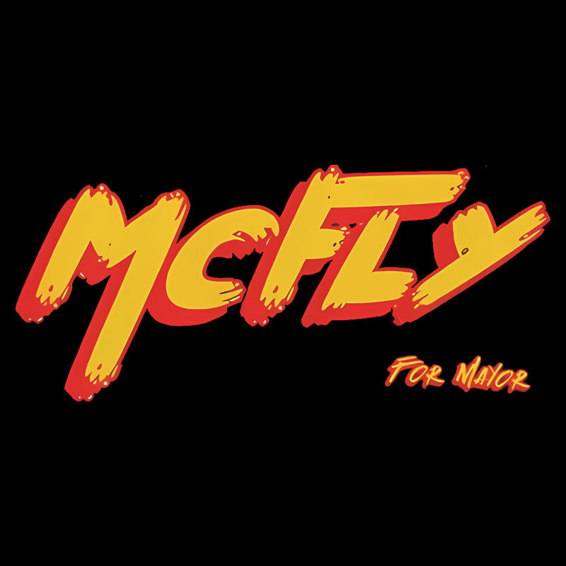 McFly For Mayor Geek T-Shirt