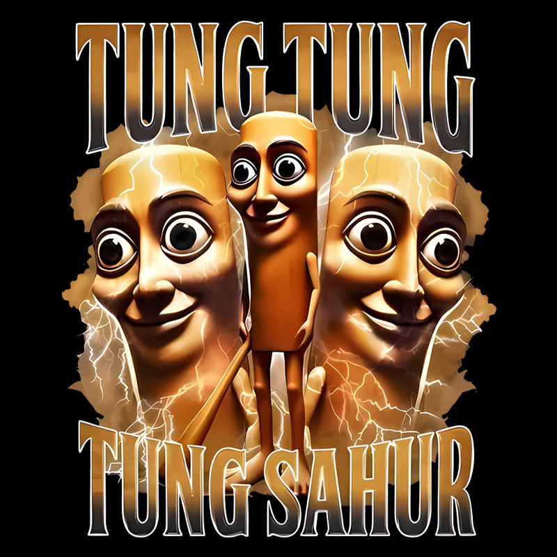 Tung Tung Tung Sahur Geek T-Shirt