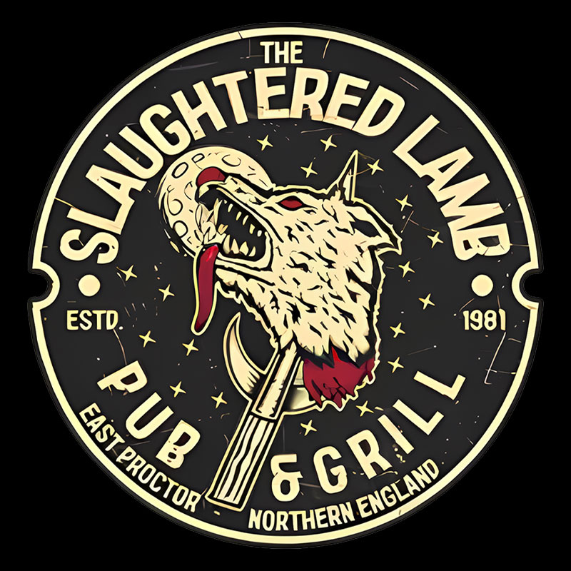 The Slaughtered Lamb Geek T-Shirt