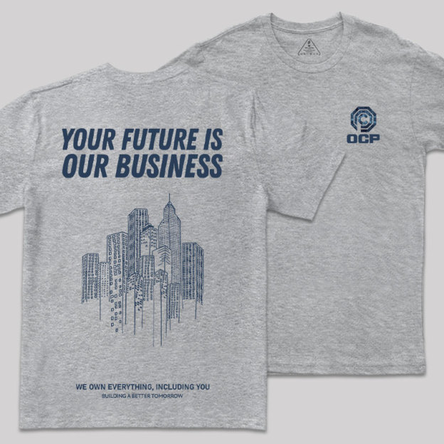 Robocop OCP Front and Back Printing Geek T-Shirt