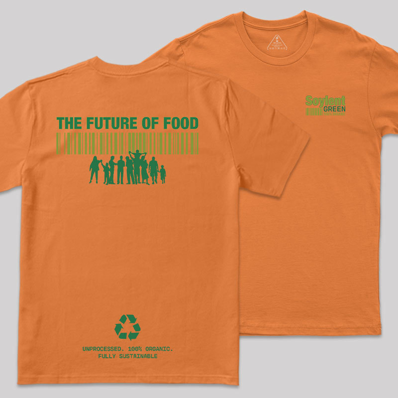 Soylent Green Front and Back Printing Geek T-Shirt
