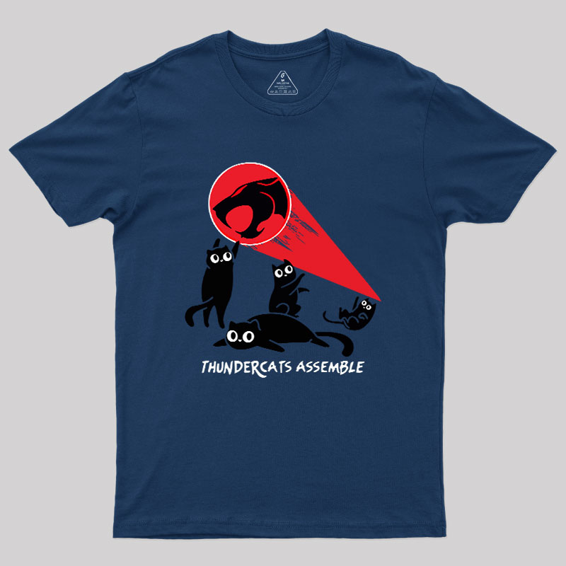 Cats Assemble Geek T-Shirt