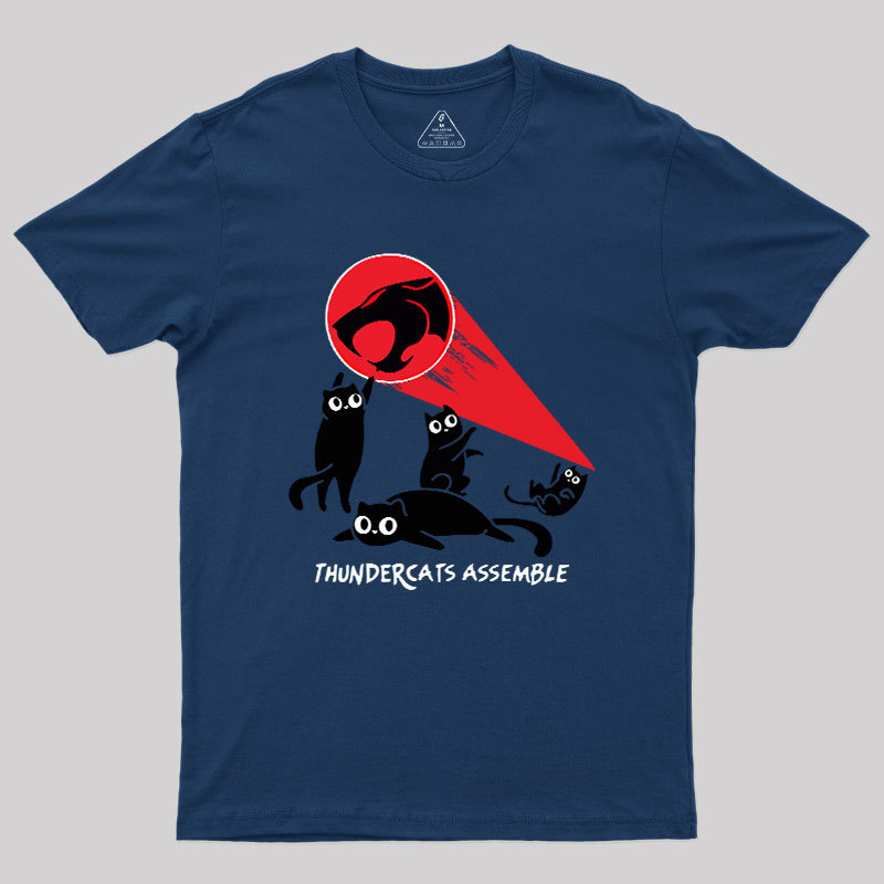 Cats Assemble Geek T-Shirt