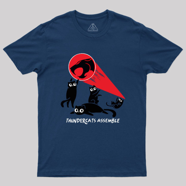 Cats Assemble Geek T-Shirt