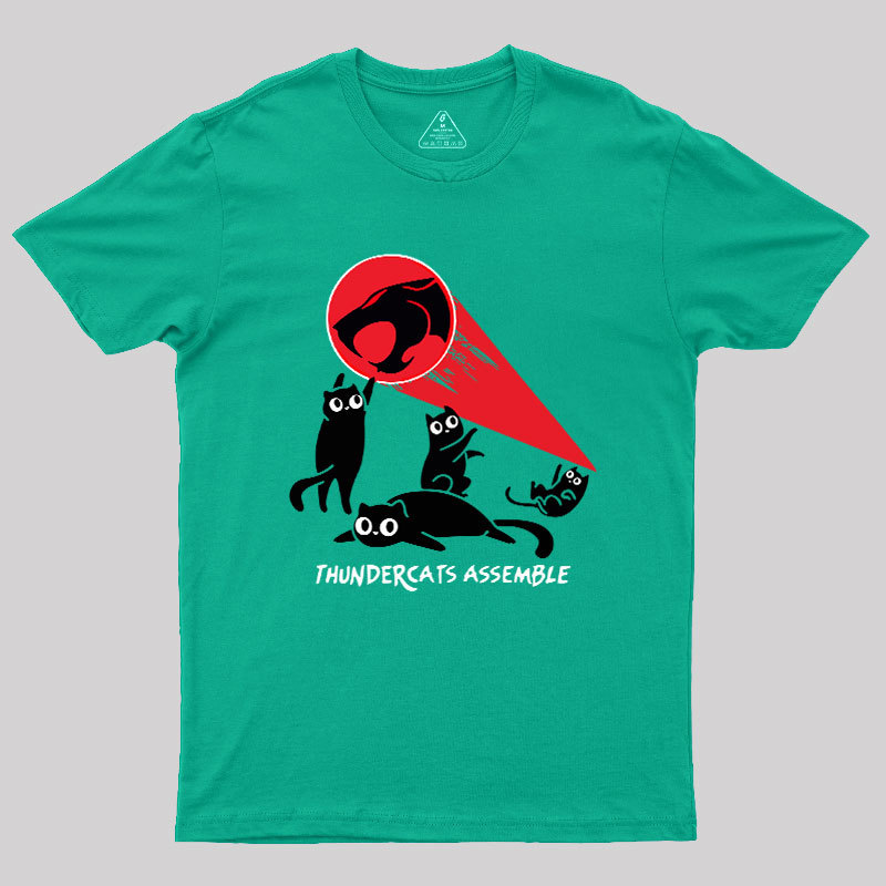 Cats Assemble Geek T-Shirt