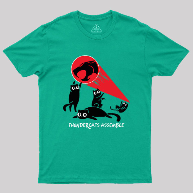 Cats Assemble Geek T-Shirt