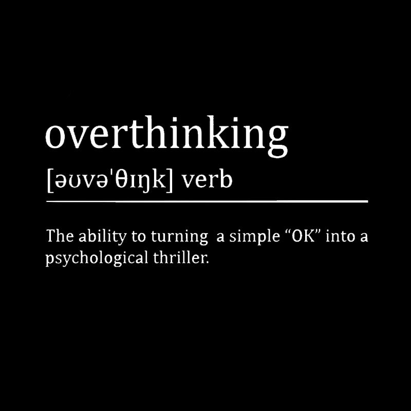 Overthinking Definition Geek T-Shirt