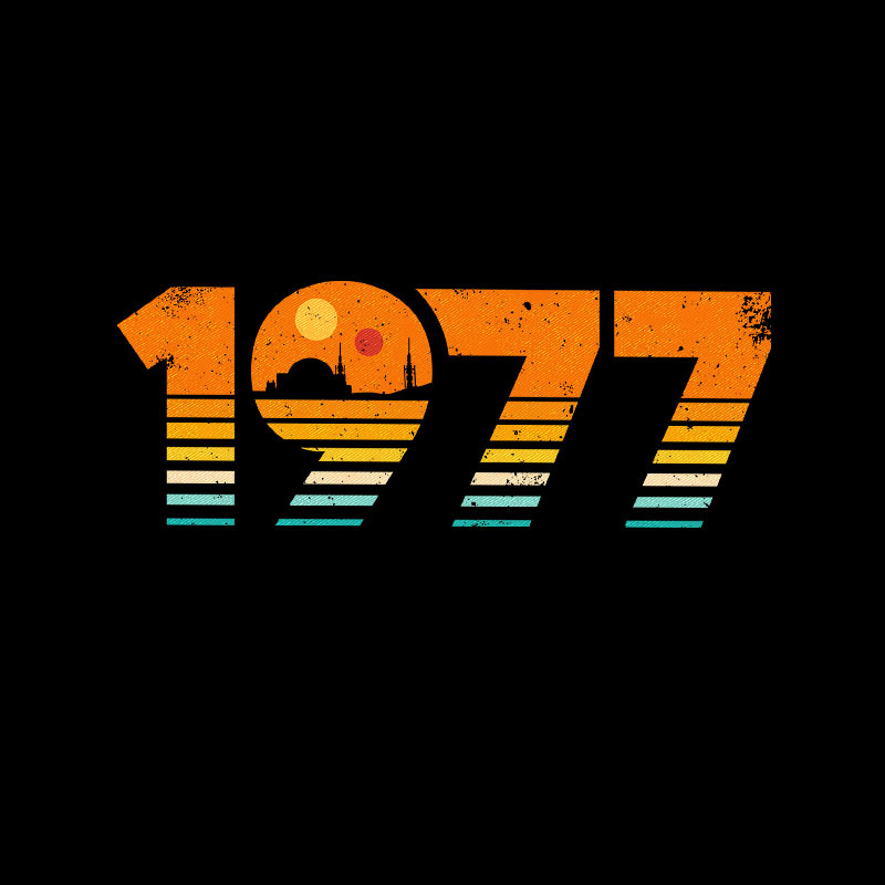 Retro 1977 Geek T-Shirt