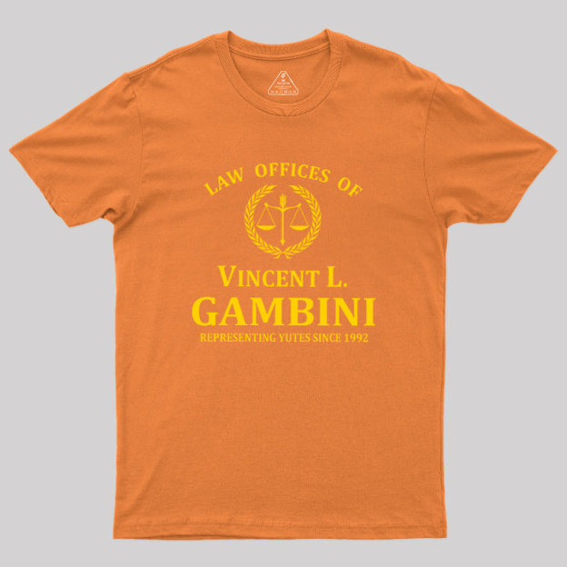 Law Offices Of Vincent L. Gambini Geek T-Shirt