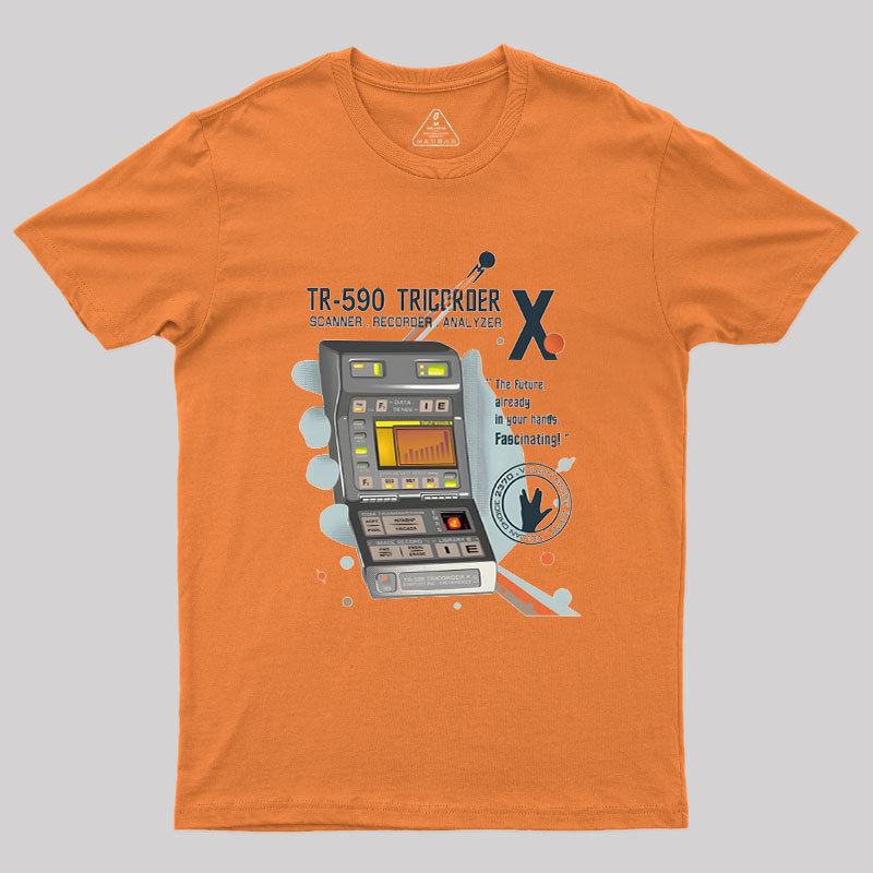 TR-590 Tricorder Geek T-Shirt