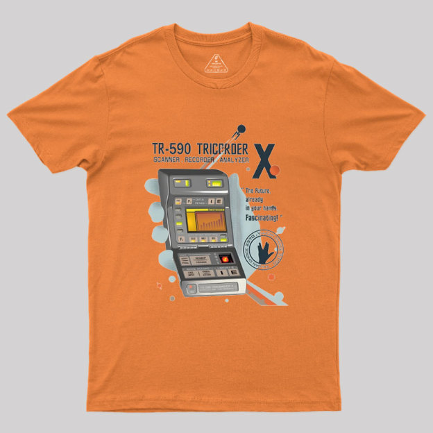 TR-590 Tricorder Geek T-Shirt