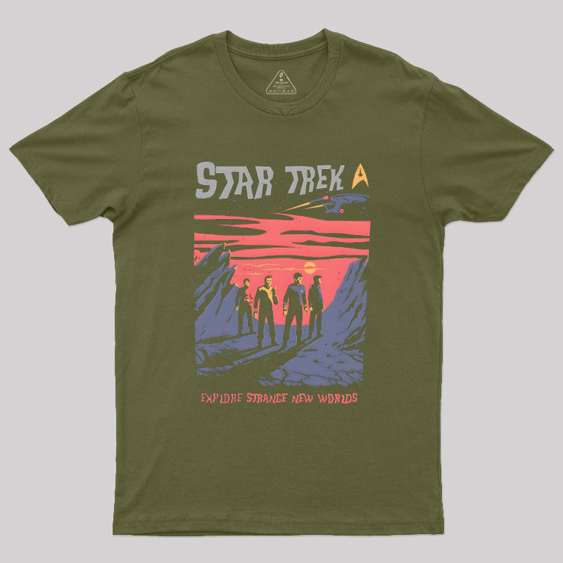 Explore Strange New Worlds Geek T-Shirt