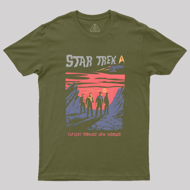 Explore Strange New Worlds Geek T-Shirt