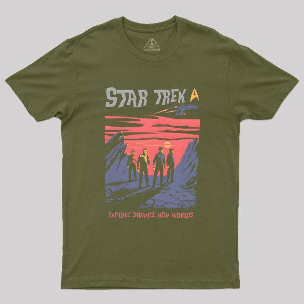 Explore Strange New Worlds Geek T-Shirt