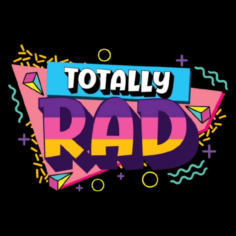 Totally Rad 80s sci fi Geek T-Shirt