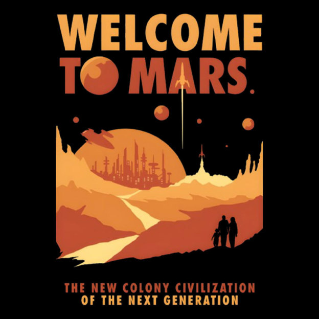 Welcom to Mars Geek T-Shirt
