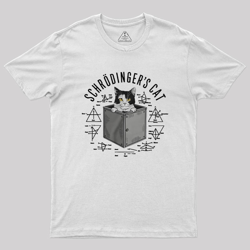 Schrodinger Cat Formulas Geek T-Shirt