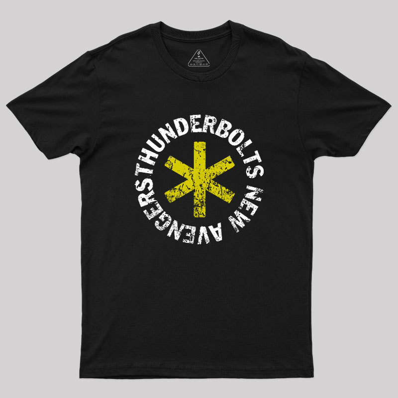 Yellow Hot Thunderbolts Geek T-Shirt
