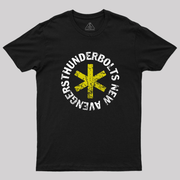 Yellow Hot Thunderbolts Geek T-Shirt