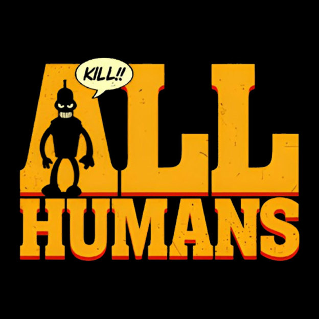 Killer Robot Geek T-Shirt