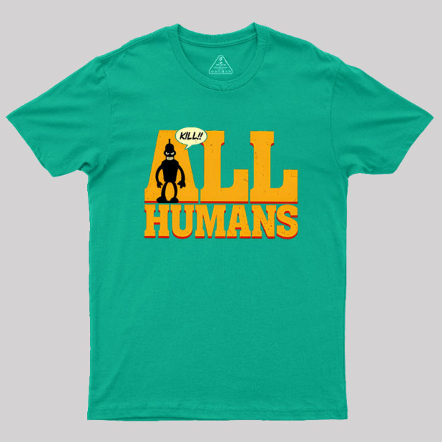 Killer Robot Geek T-Shirt
