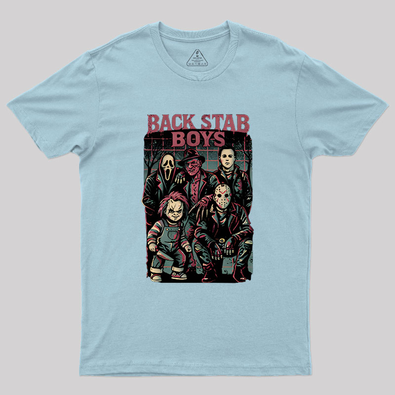 Back Stab Boys Geek T-Shirt