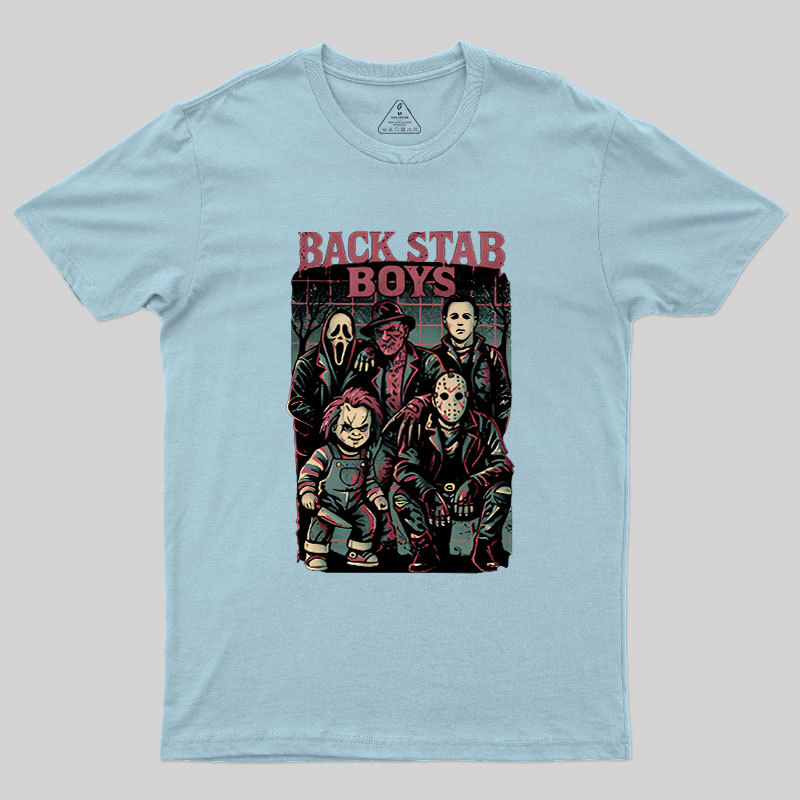 Back Stab Boys Geek T-Shirt