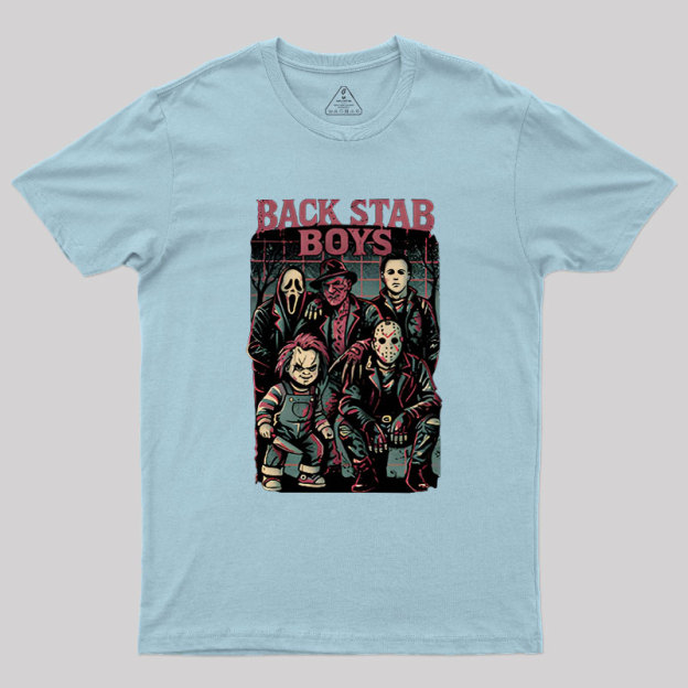 Back Stab Boys Geek T-Shirt