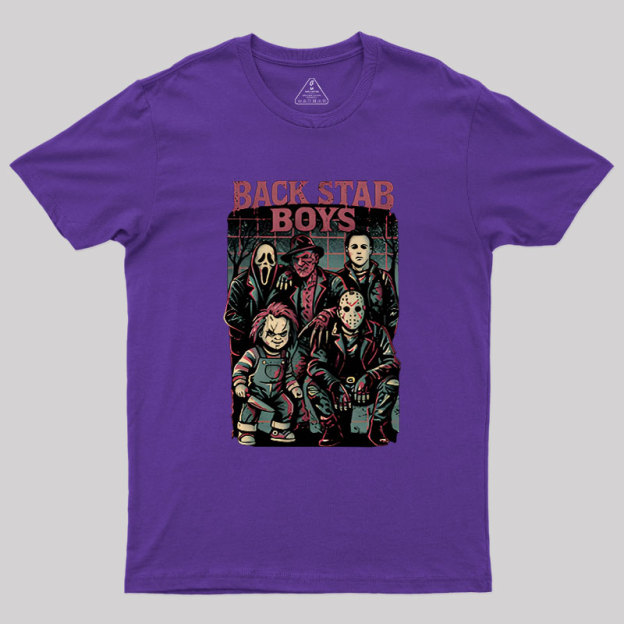 Back Stab Boys Geek T-Shirt