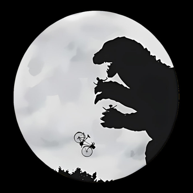 E.T. VS. Monster Geek T-Shirt