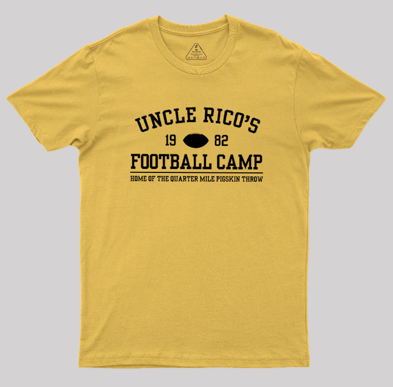 Uncle Rico's Football Camp Geek T-Shirt