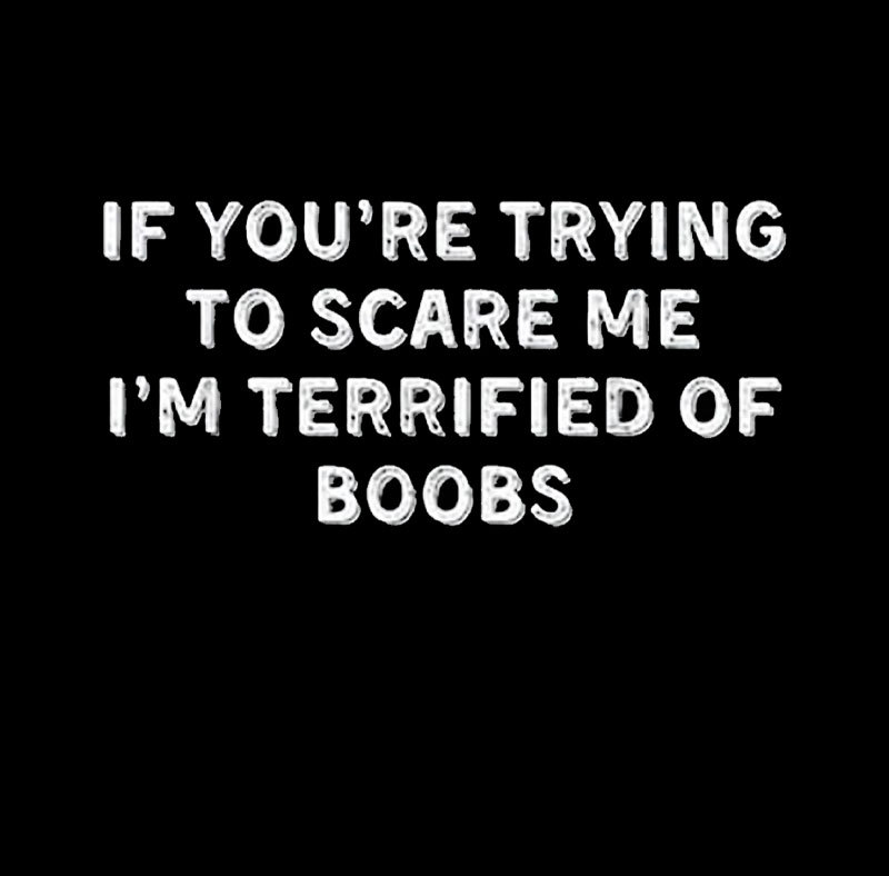 Terrified Humor Geek T-Shirt