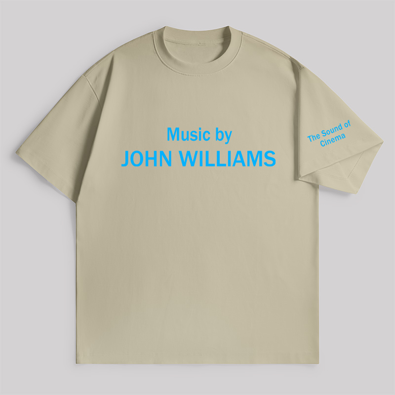 Music By John Williams Unisex Oversized T-shirt