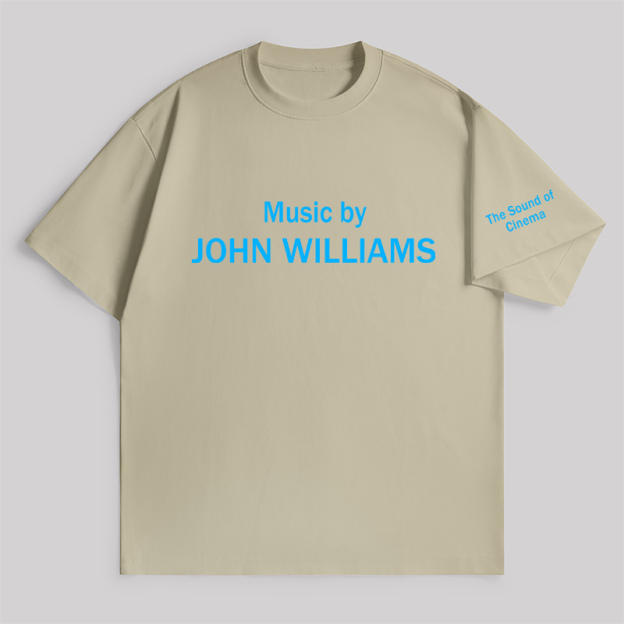 Music By John Williams Unisex Oversized T-shirt