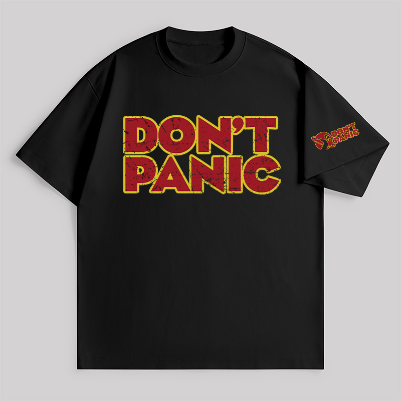 Don't Panic Unisex Oversized T-shirt