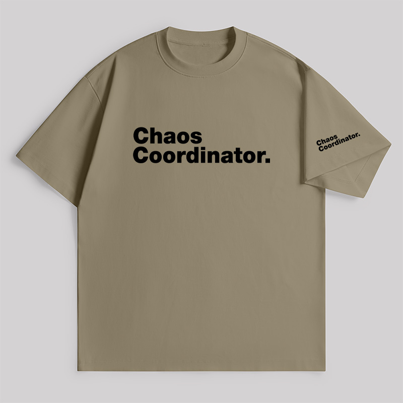 Chaos Coordinator Unisex Oversized T-shirt