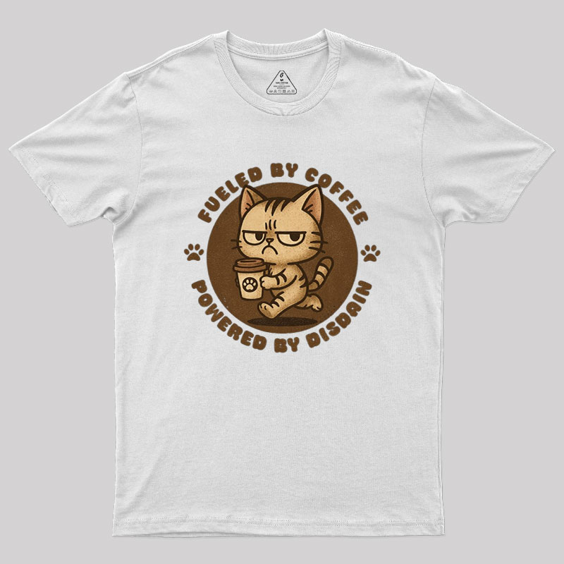 Fueled By Coffee Geek T-Shirt