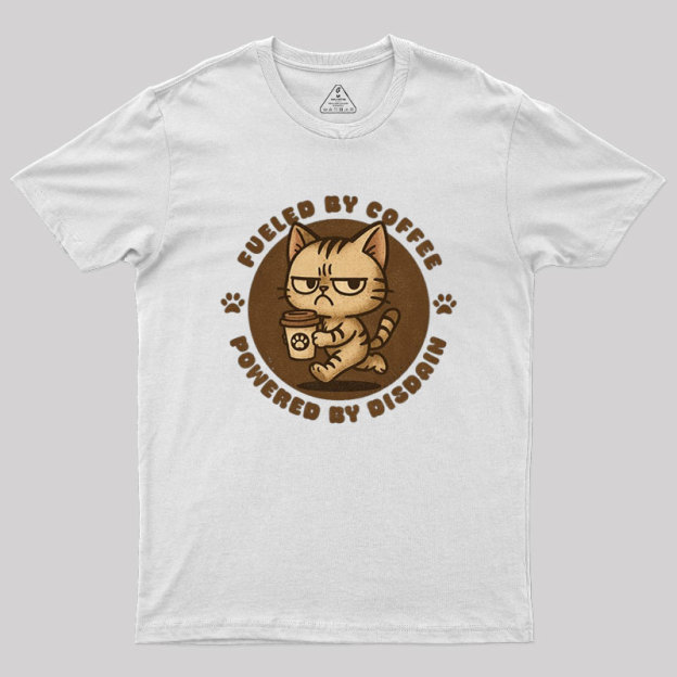 Fueled By Coffee Geek T-Shirt