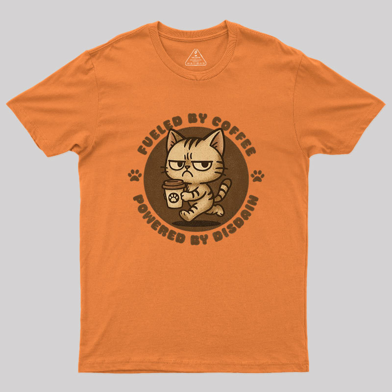Fueled By Coffee Geek T-Shirt